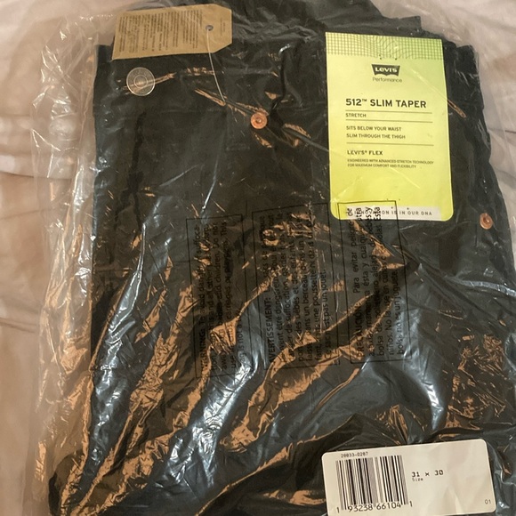 5 Levi’s 512 Slim Taper - Black - 31x30 - Men - Picture 4 of 8